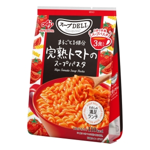 スープDELI まるごと1個分完熟トマトのスープパスタ(28.9g×3食入袋)