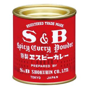 エスビー食品 S&B 赤缶カレー粉 84g