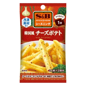 S&B SPICE＆HERBシーズニング 韓国風チーズポテト 11.4g(5.7g×2袋)