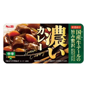 濃いカレー 中辛 172g