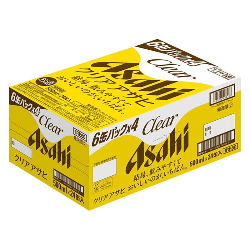 クリアアサヒ 5% 1箱(500ml×24缶)