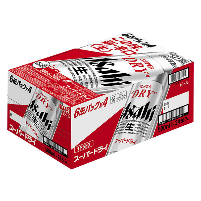 スーパードライ 5% 500ml×24缶