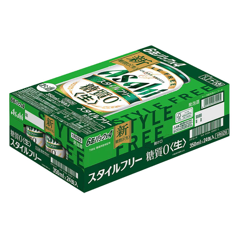 スタイルフリー 1箱(350ml×6缶パック×4)