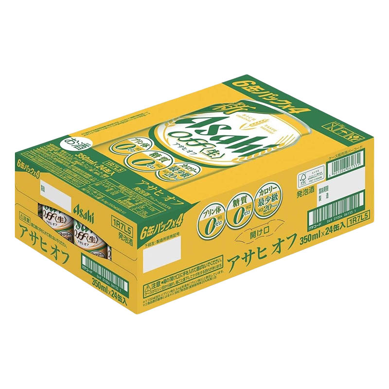 アサヒ オフ  3.5％ 1箱(350ml×24缶)