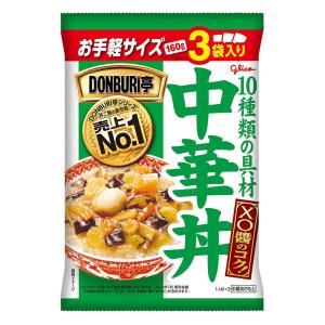 江崎グリコ DONBURI亭 3食パック 中華丼