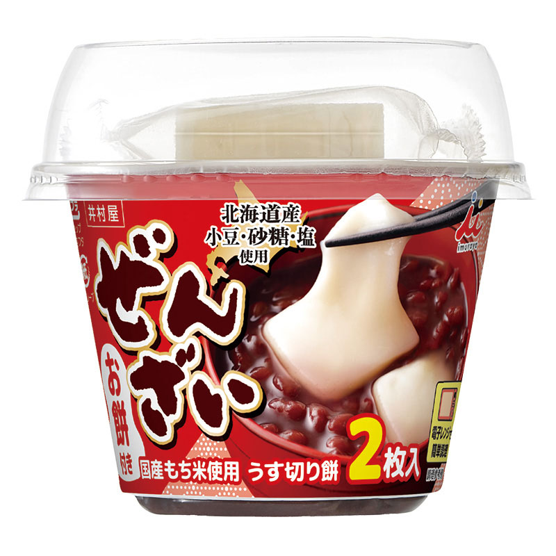 お餅付きぜんざい 184g