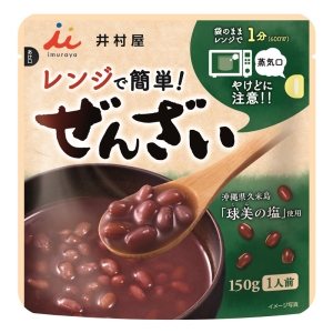 レンジで簡単ぜんざい 150g