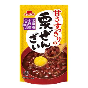 甘さすっきりの栗ぜんざい 150g