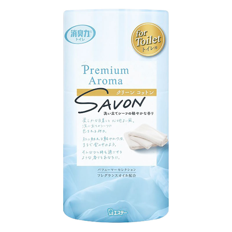 トイレの消臭力PremiumAroma クリーンコットン 400ml