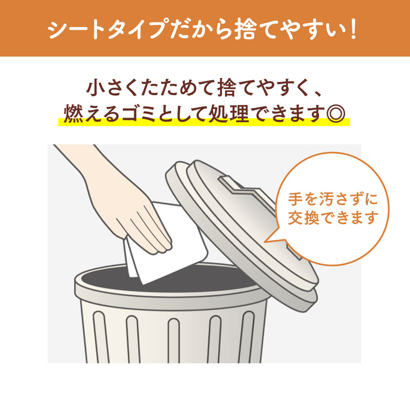 ニャンとも清潔トイレ 脱臭・抗菌シート 大容量 12枚入