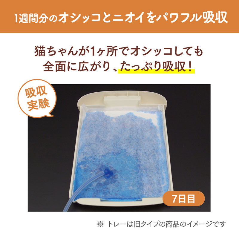 ニャンとも清潔トイレ 複数ねこ用 脱臭・抗菌シート 8枚入