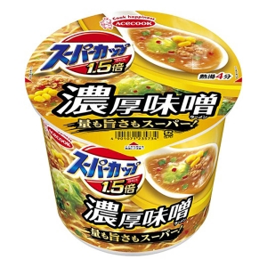 エースコック スーパーカップ1.5倍 129g みそ