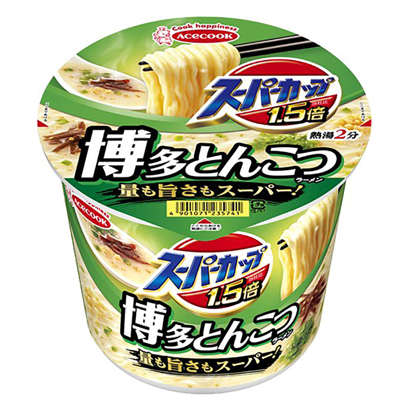 エースコック スーパーカップ1.5倍 111g とんこつ