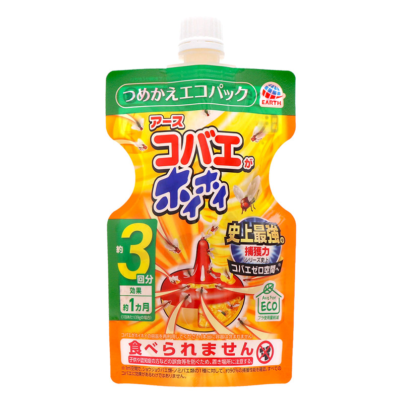 コバエがホイホイ  つめかえエコパック  117g