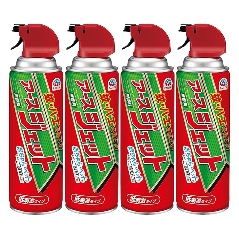 アースジェット 450ml×4本パック