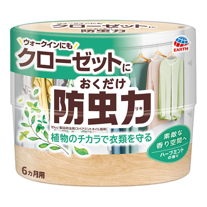 クローゼットおくだけ防虫力 ハーブミントの香り 300ml