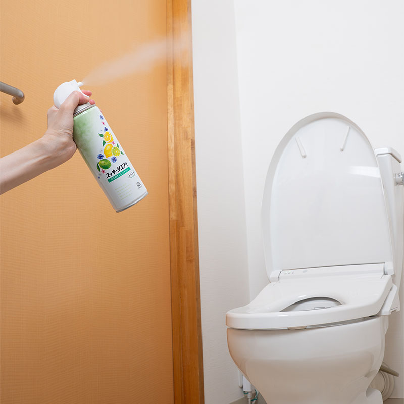 消臭芳香剤 スッキーリエア!トイレ用 みずみずしいシトラス 350ml