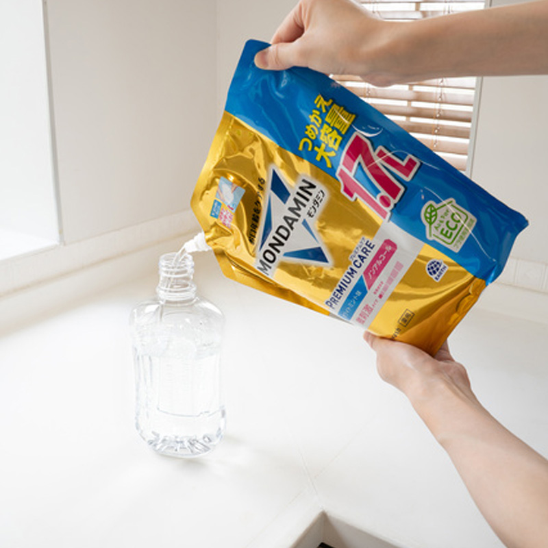 モンダミン プレミアムケア ホワイトミント つめかえ大容量 1700ml【医薬部外品】
