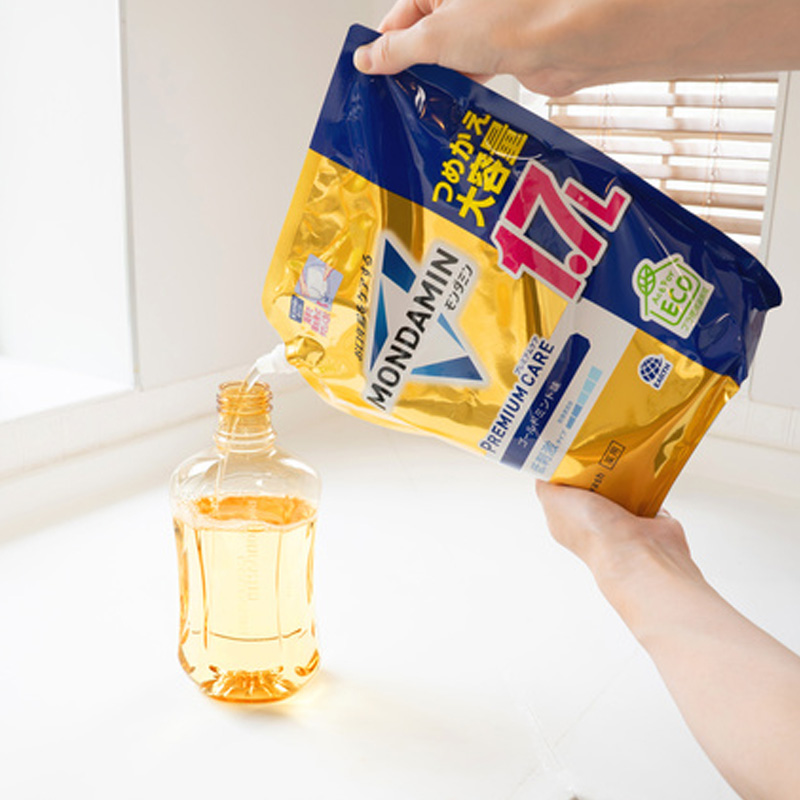 モンダミン プレミアムケア ゴールドミント つめかえ大容量 1700ml【医薬部外品】