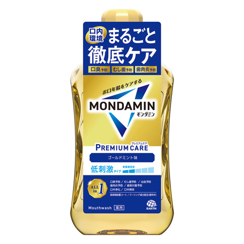 モンダミン プレミアムケア　ゴールドミント 1000ml【医薬部外品】