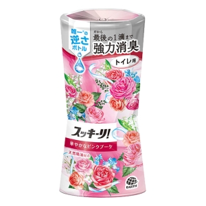トイレのスッキーリ！ 華やかなピンクブーケ 400ml