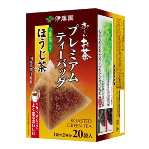 おーいお茶 プレミアムティーバッグ一番茶入りほうじ茶 20袋