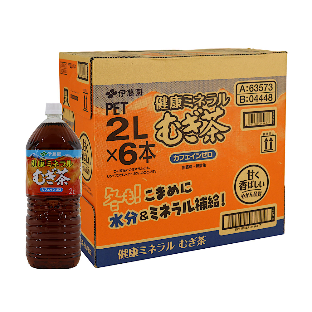 健康ミネラルむぎ茶 1箱（2L×6本） ｜ ミスターマックスオンラインストア