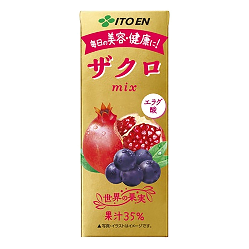 ザクロmix 紙パック 1箱 (200ml×12本)