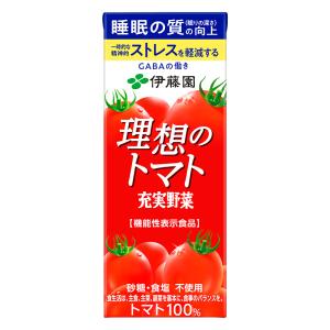 充実野菜 理想のトマト 紙パック [機能性表示食品] 200ml