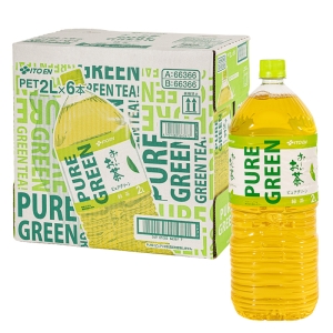 おーいお茶 PURE GREEN PET 1箱（2L×6本）