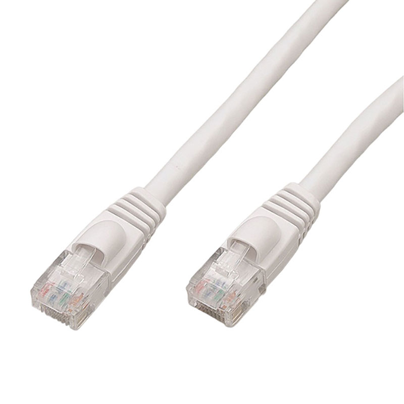 エルパ(ELPA) 超高速LANケーブル カテゴリ6a 5m 8極8芯用 ホワイト LAN-A605(W)