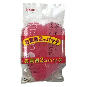 キッチンクリーナー ソフト ピンク 2個パック