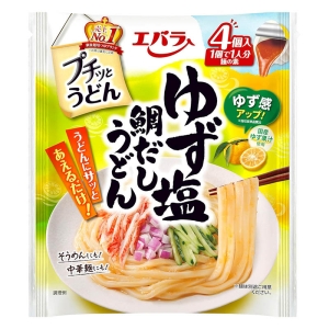 プチッとうどん ゆず塩鯛だしうどん 22g×4個入
