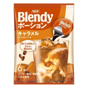 ブレンディ ポーション キャラメルカフェオレベース 6個入