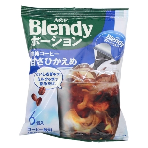 ブレンディ ポーション 濃縮コーヒー甘さひかえめ 6個入