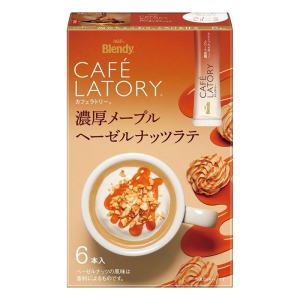 ブレンディ カフェラトリー スティック 濃厚メープルヘーゼルナッツラテ 6本入