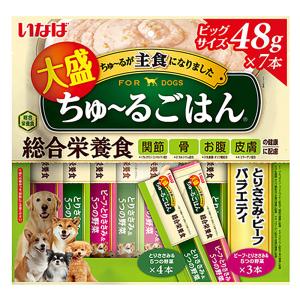 大盛りちゅ～るごはん とりささみ・ビーフバラエティ 7本