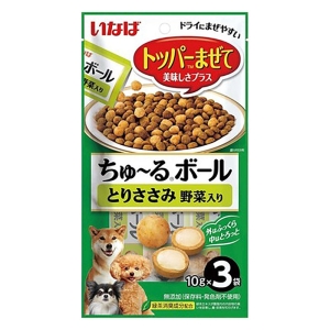 ちゅ～るボール とりささみ野菜入り 10g×3袋