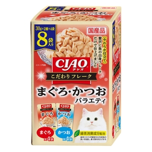 CIAO こだわりフレーク まぐろ・かつおバラエティ 30g×8袋