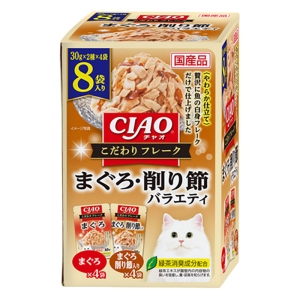 CIAO こだわりフレーク まぐろ・削り節バラエティ 30g×8袋