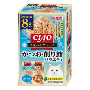 CIAO こだわりフレーク かつお・削り節バラエティ 30g×8袋