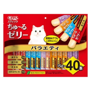 CIAO スティック ちゅ～るゼリー バラエティ 15g×40P
