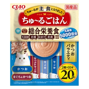 CIAO ちゅーるごはん かつおバラエティ 14g×20本