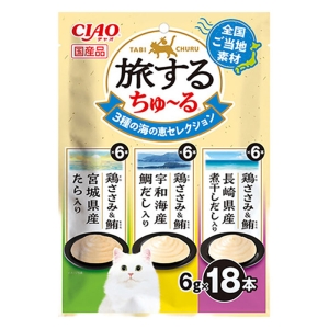 CIAO 旅するちゅ～る 3種の海の恵セレクション 6g×18本
