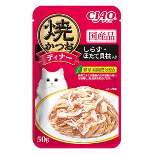 焼かつおディナー しらす・ほたて貝柱入り 50g