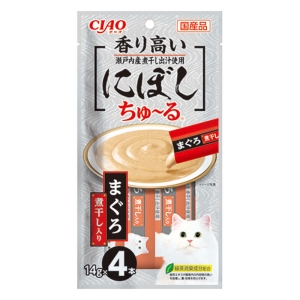 にぼしちゅーる まぐろ 煮干し入り 14g×4本