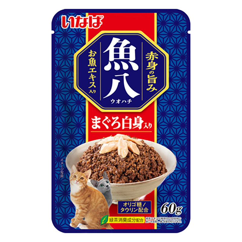 魚八 パウチ まぐろ白身入り 60g