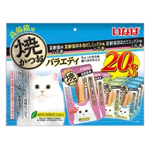 焼かつお 高齢猫用バラエティ 20本入