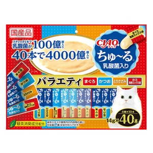 チャオちゅーる 乳酸菌入り バラエティ 14g×40本入