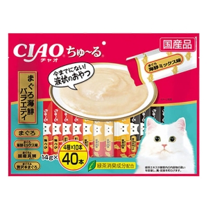 チャオちゅーる まぐろ海鮮 バラエティ 14g×40本入